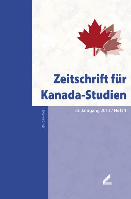 Cover-Bild Zeitschrift für Kanada-Studien / Zeitschrift für Kanada-Studien