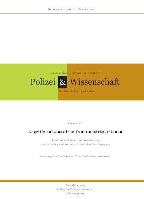 Cover-Bild Zeitschrift Polizei & Wissenschaft