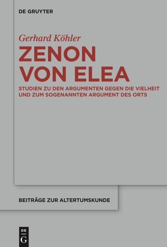 Cover-Bild Zenon von Elea