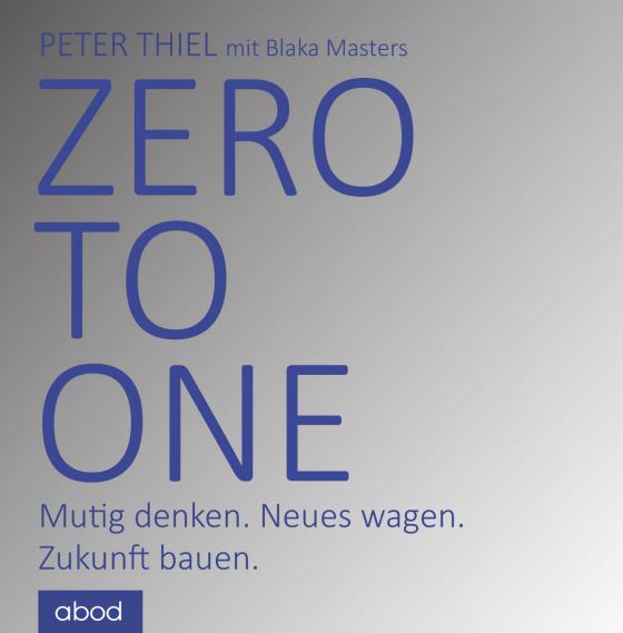 Cover-Bild Zero to one