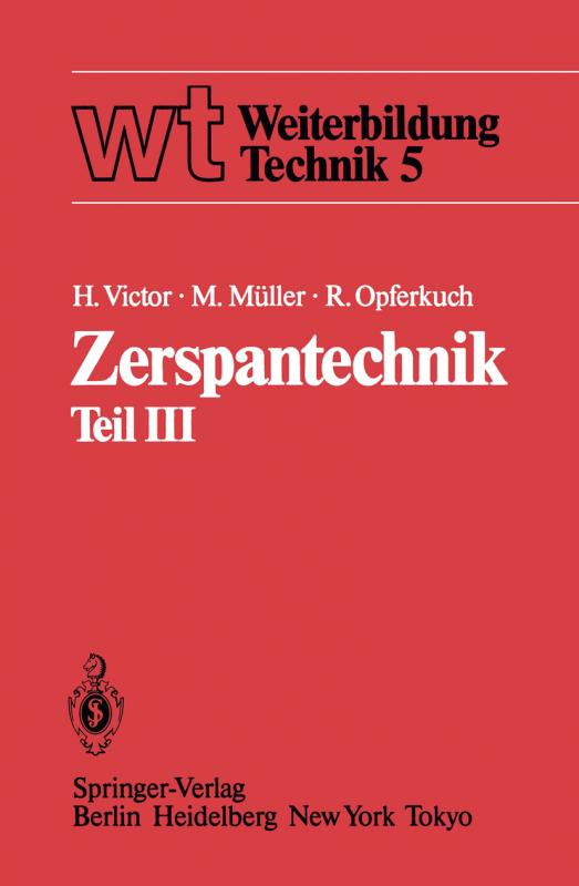 Cover-Bild Zerspantechnik