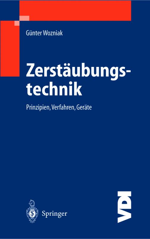 Cover-Bild Zerstäubungstechnik