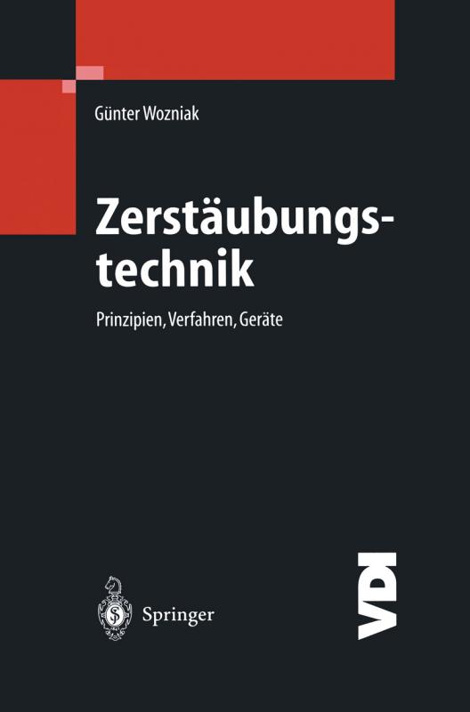 Cover-Bild Zerstäubungstechnik