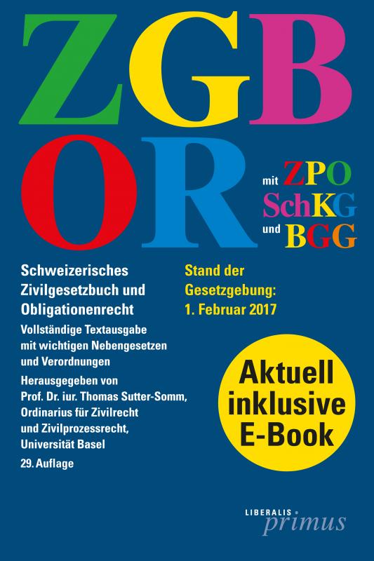 Cover-Bild ZGB/OR