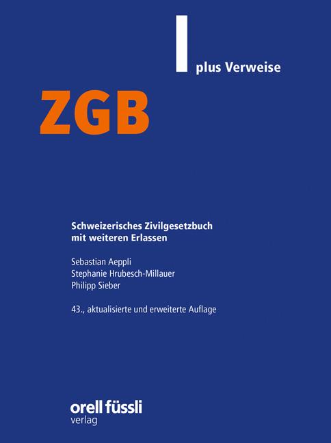 Cover-Bild ZGB plus Verweise