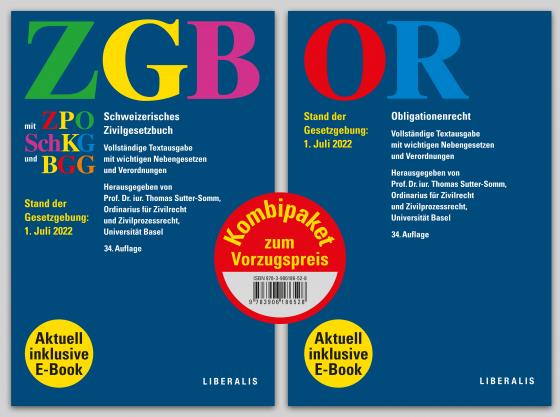 Cover-Bild ZGB und OR – Kombipaket