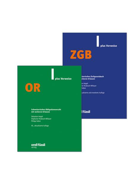 Cover-Bild ZGB & OR plus Verweise Kombipaket