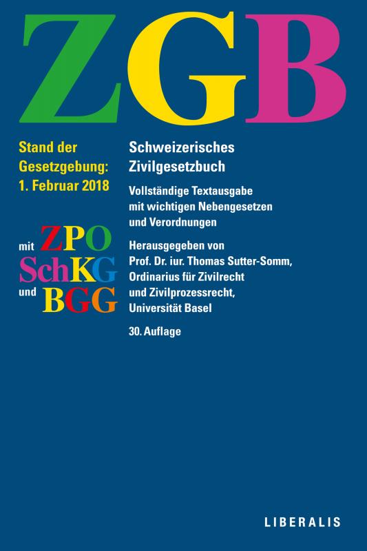 Cover-Bild ZGB