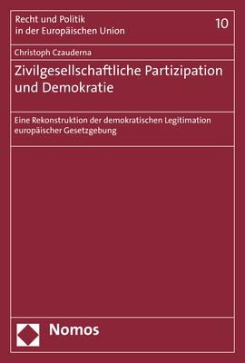 Cover-Bild Zivilgesellschaftliche Partizipation und Demokratie