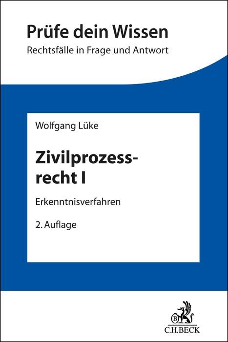 Cover-Bild Zivilprozessrecht I