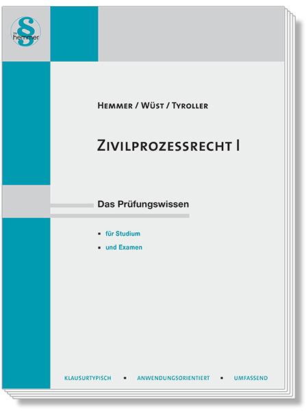 Cover-Bild Zivilprozessrecht I