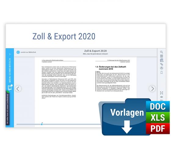 Cover-Bild Zoll & Export 2020