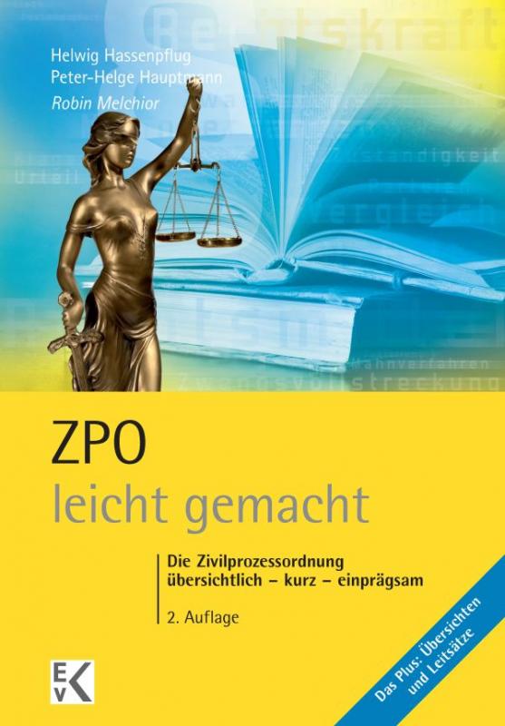 Cover-Bild ZPO – leicht gemacht.