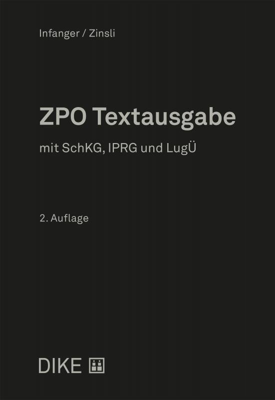 Cover-Bild ZPO Textausgabe