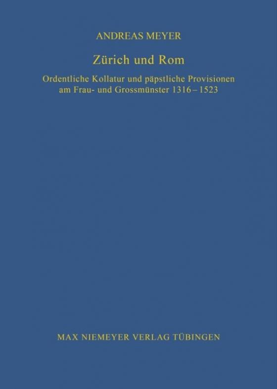 Cover-Bild Zürich und Rom
