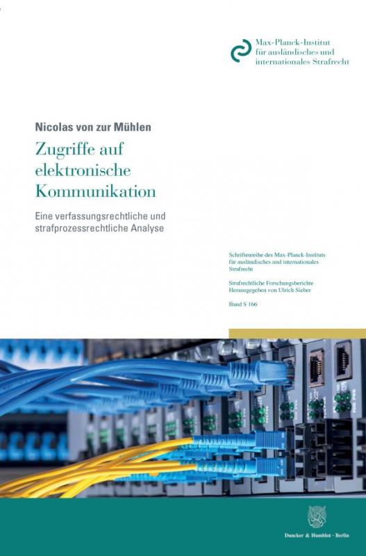 Cover-Bild Zugriffe auf elektronische Kommunikation.