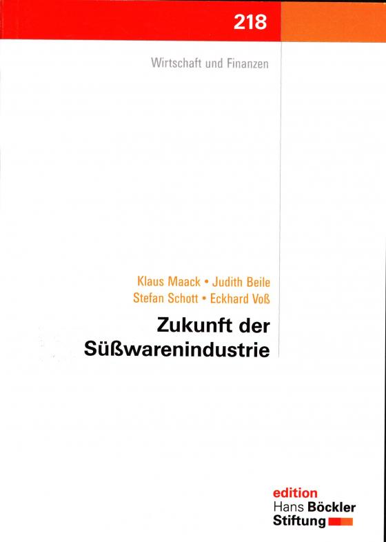 Cover-Bild Zukunft der Süßwarenindustrie