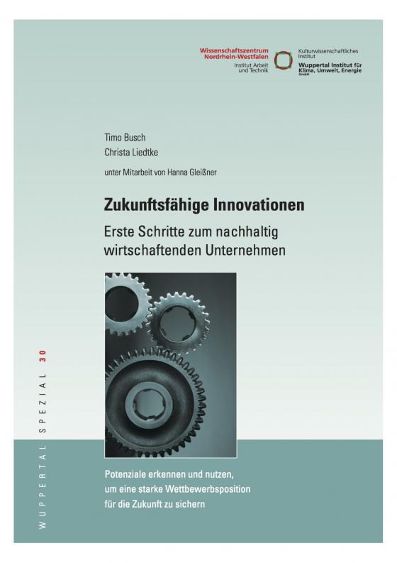Cover-Bild Zukunftsfähige Innovationen