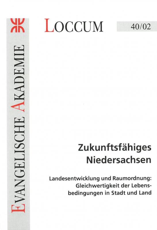 Cover-Bild Zukunftsfähiges Niedersachsen
