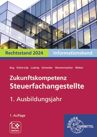 Cover-Bild Zukunftskompetenz Steuerfachangestellte Infoband 1. Ausbildungsjahr