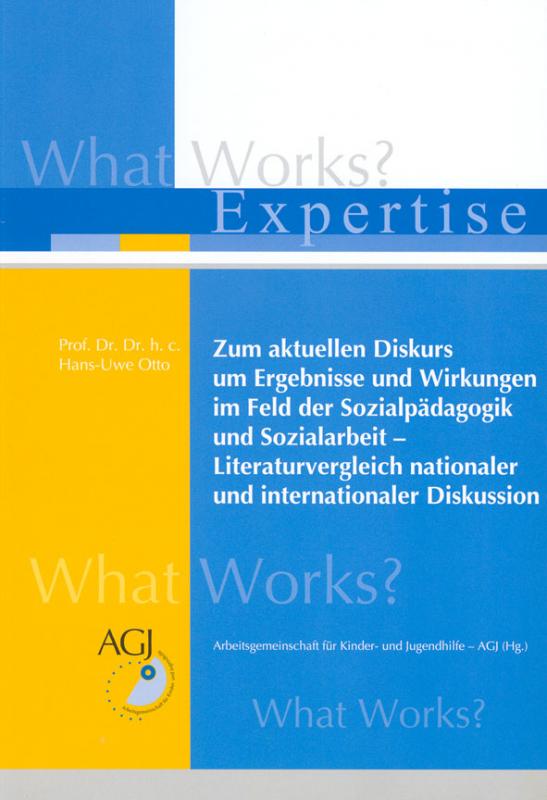 Cover-Bild Zum aktuellen Diskurs um Ergebnisse und Wirkungen im Feld der Sozialpädagogik und Sozialarbeit - Literaturvergleich nationaler und internationaler Diskussion