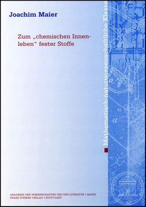 Cover-Bild Zum "chemischen Innenleben" fester Stoffe