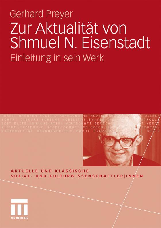 Cover-Bild Zur Aktualität von Shmuel N. Eisenstadt