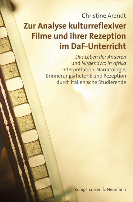 Cover-Bild Zur Analyse kulturreflexiver Filme und ihrer Rezeption im DaF-Unterricht