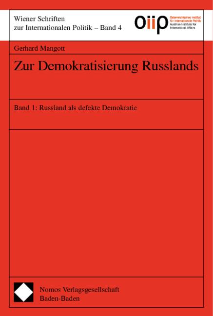 Cover-Bild Zur Demokratisierung Russlands