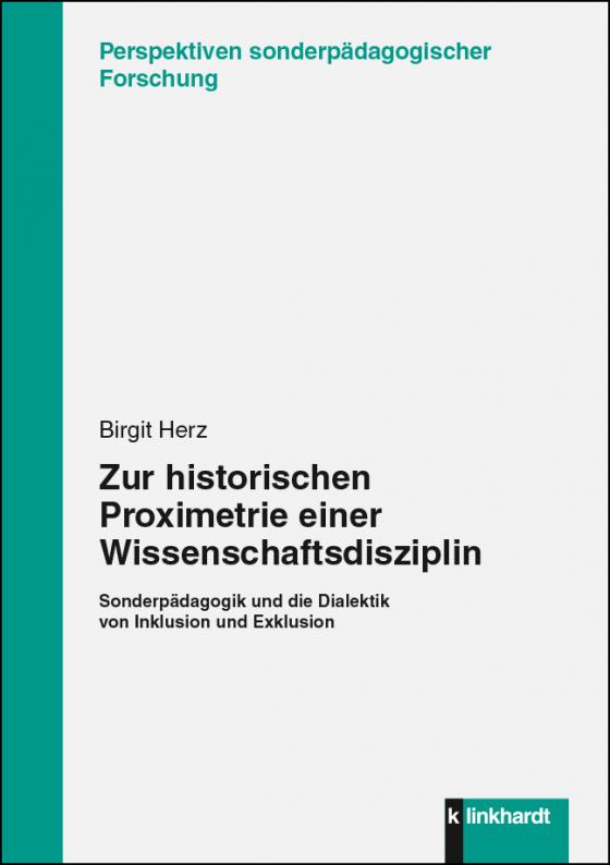 Cover-Bild Zur historischen Proximetrie einer Wissenschaftsdisziplin