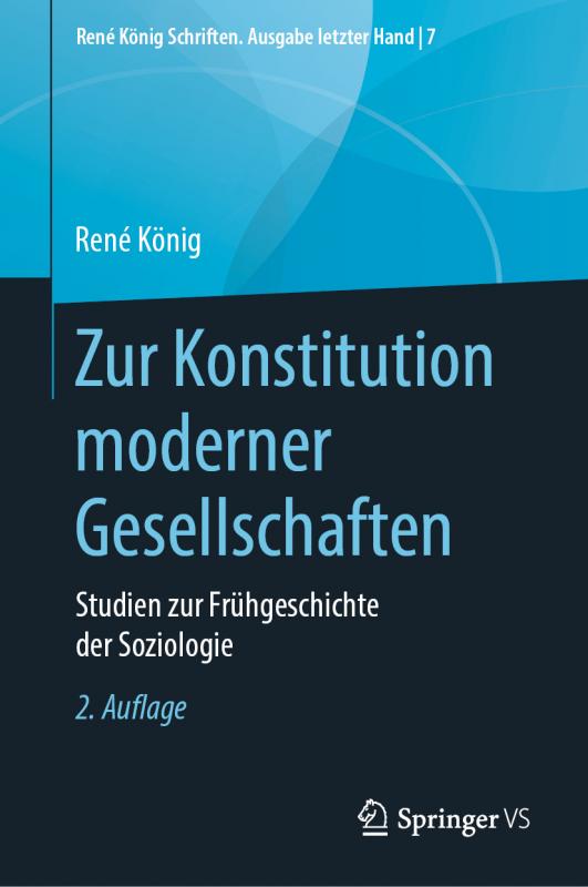 Cover-Bild Zur Konstitution moderner Gesellschaften