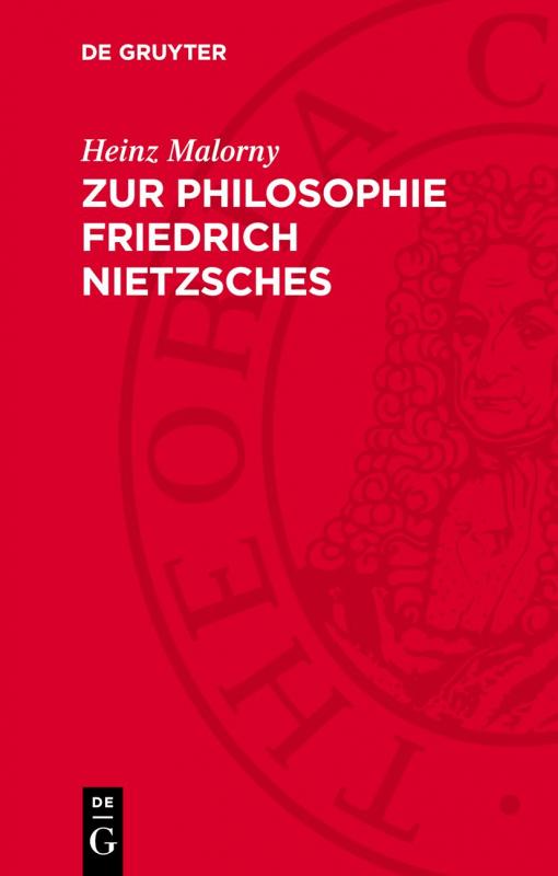 Cover-Bild Zur Philosophie Friedrich Nietzsches