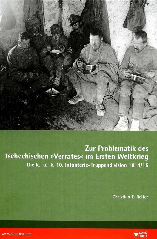 Cover-Bild Zur Problematik des tschechischen "Verrates" im Ersten Weltkrieg