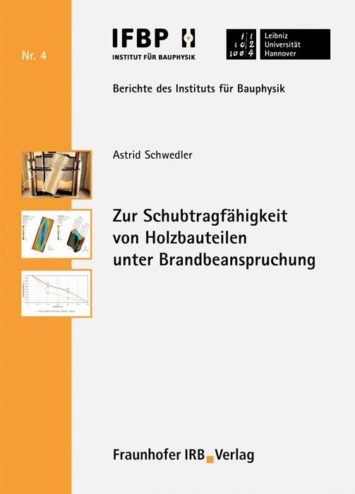 Cover-Bild Zur Schubtragfähigkeit von Holzbauteilen unter Brandbeanspruchung