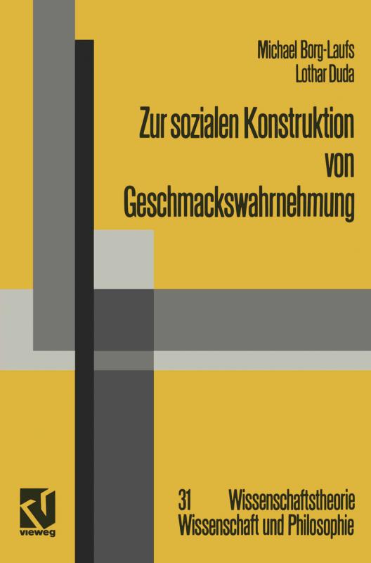 Cover-Bild Zur sozialen Konstruktion von Geschmackswahrnehmung