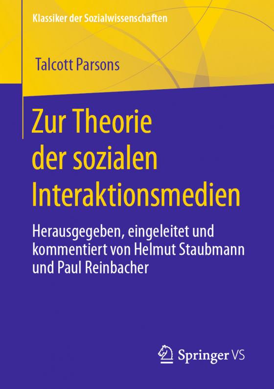 Cover-Bild Zur Theorie der sozialen Interaktionsmedien
