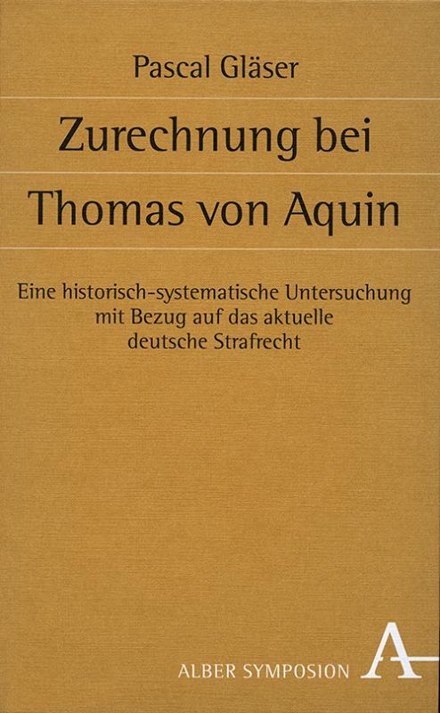 Cover-Bild Zurechnung bei Thomas von Aquin