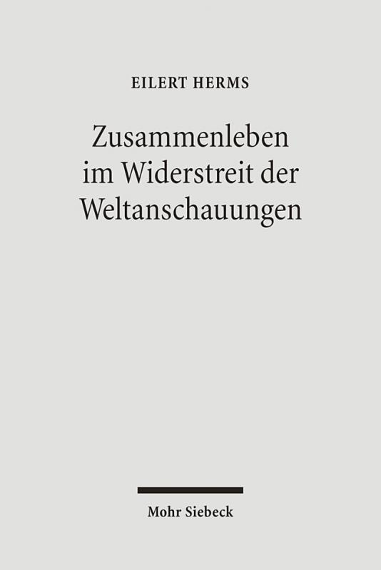 Cover-Bild Zusammenleben im Widerstreit der Weltanschauungen