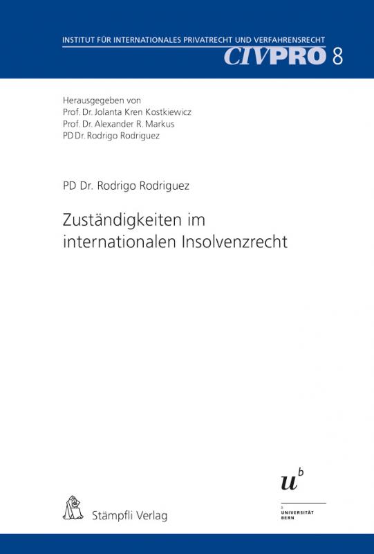 Cover-Bild Zuständigkeiten im internationalen Insolvenzrecht