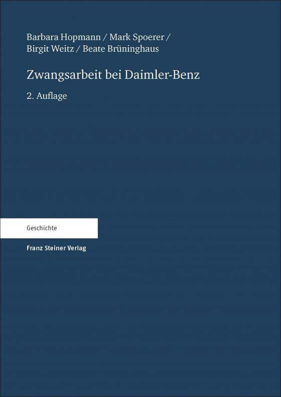 Cover-Bild Zwangsarbeit bei Daimler-Benz