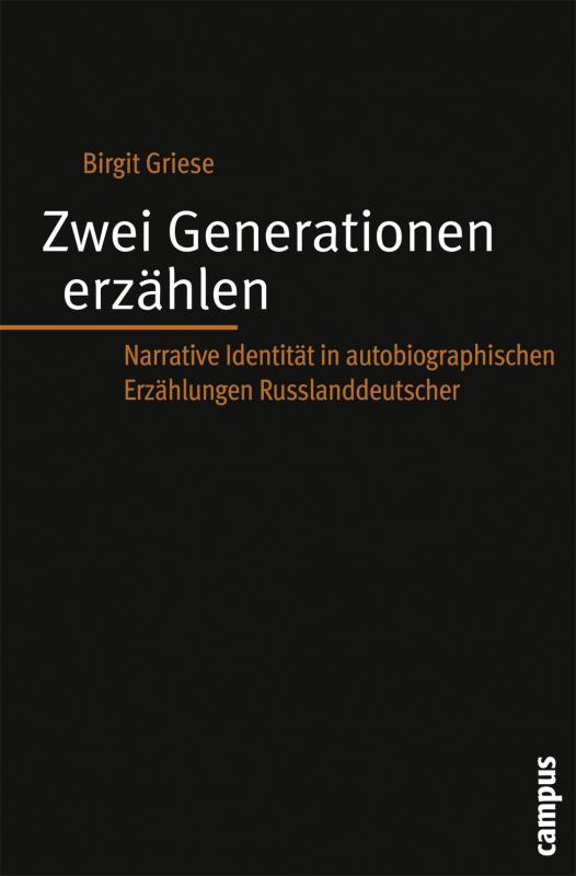 Cover-Bild Zwei Generationen erzählen