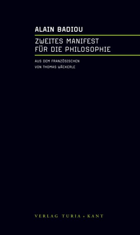 Cover-Bild Zweites Manifest für die Philosophie