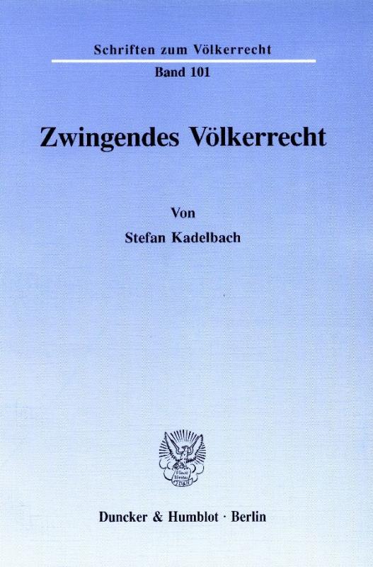 Cover-Bild Zwingendes Völkerrecht.