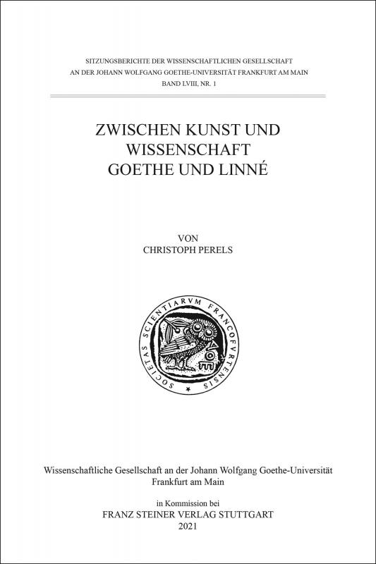 Cover-Bild Zwischen Kunst und Wissenschaft. Goethe und Linné