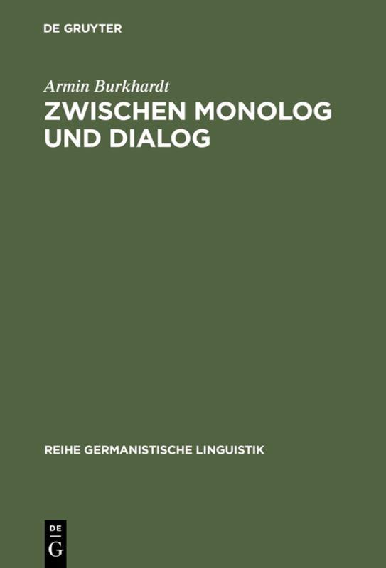 Cover-Bild Zwischen Monolog und Dialog