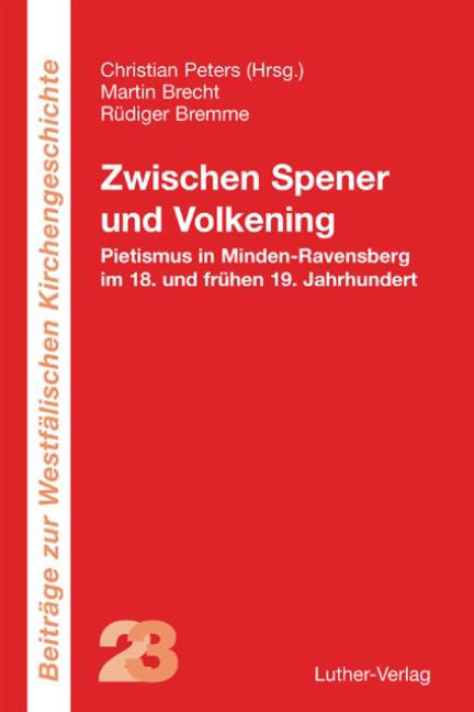 Cover-Bild Zwischen Spener und Volkening