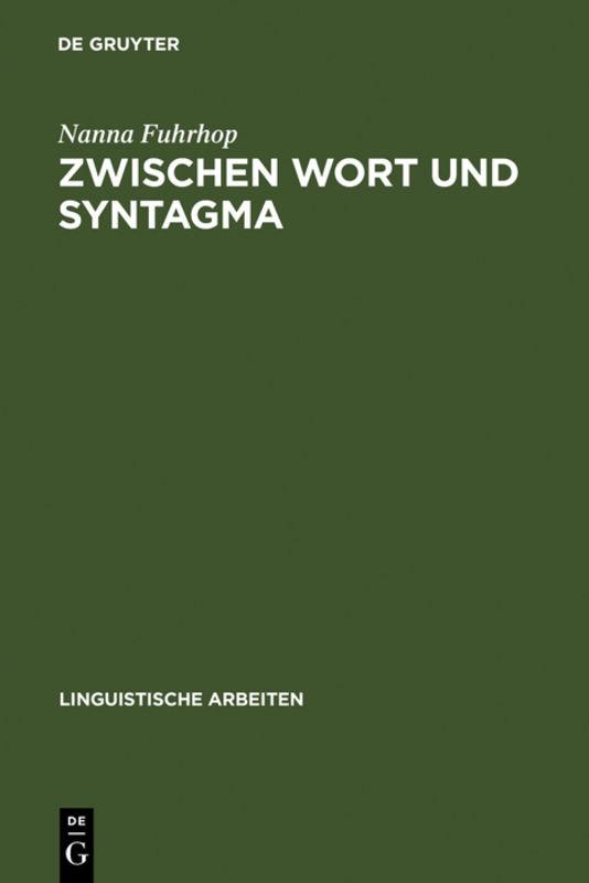 Cover-Bild Zwischen Wort und Syntagma