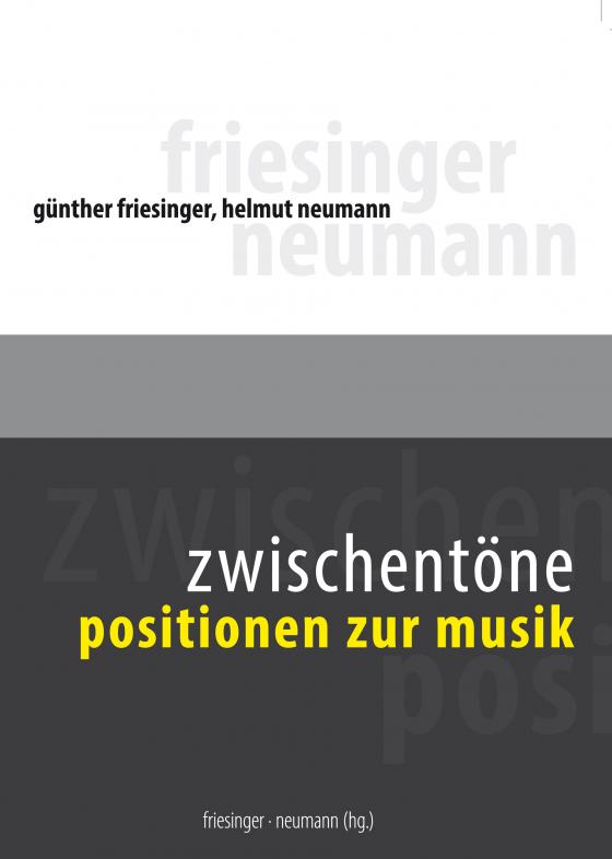 Cover-Bild Zwischentöne. Positionen zur Musik