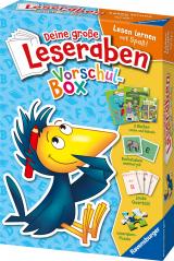 Cover-Bild Deine große Leseraben Vorschul-Box - lesen lernen mit Spaß - Erstlesebücher, Spiele, Sticker und vieles mehr