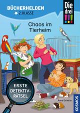 Cover-Bild Die drei !!!, Bücherhelden 2. Klasse, Chaos im Tierheim